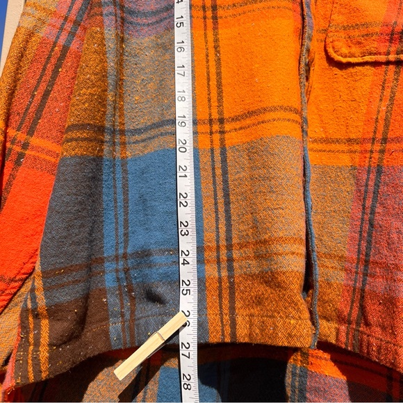 ⬇️NWT Urban Outfitters BDG Mens Plaid Overshirt Size L Color Red/Rouge (On Tag) - Picture 10 of 14